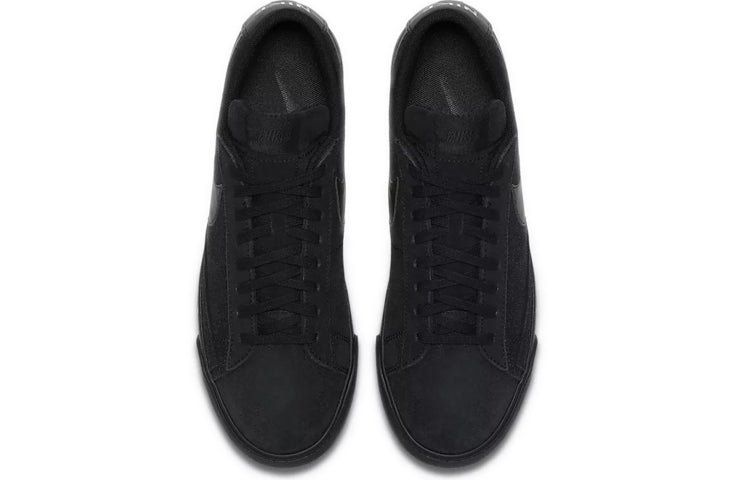 Nike Blazer Low LE 'Triple Black' AQ3597-001 - Image 4