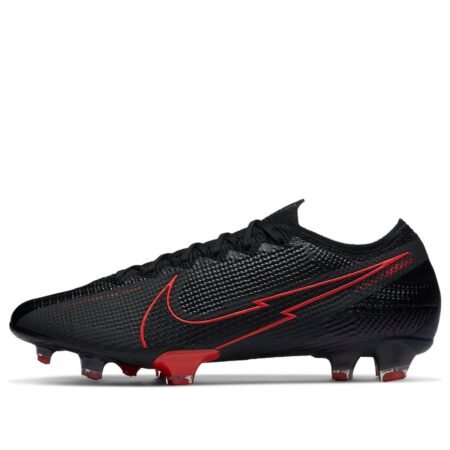 Nike Mercurial Vapor 13 Elite FG Black X 'Black Red' AQ4176-060