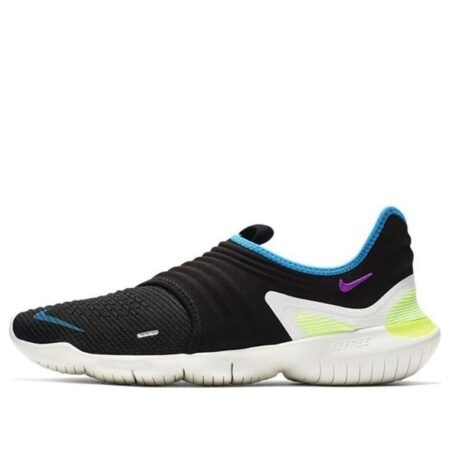 Nike Free RN Flyknit 3.0 'Black Hyper Violet' AQ5707-003