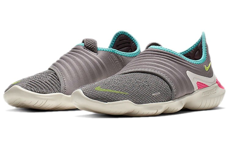 (WMNS) Nike Free RN Flyknit 3.0 'Gunsmoke' AQ5708-002 - Image 3