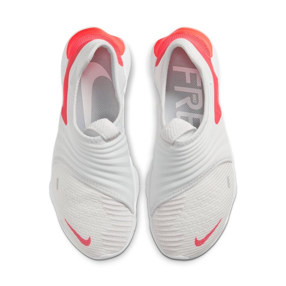 (WMNS) Nike Free RN Flyknit 3.0 'White Red' AQ5708-009 - Image 4