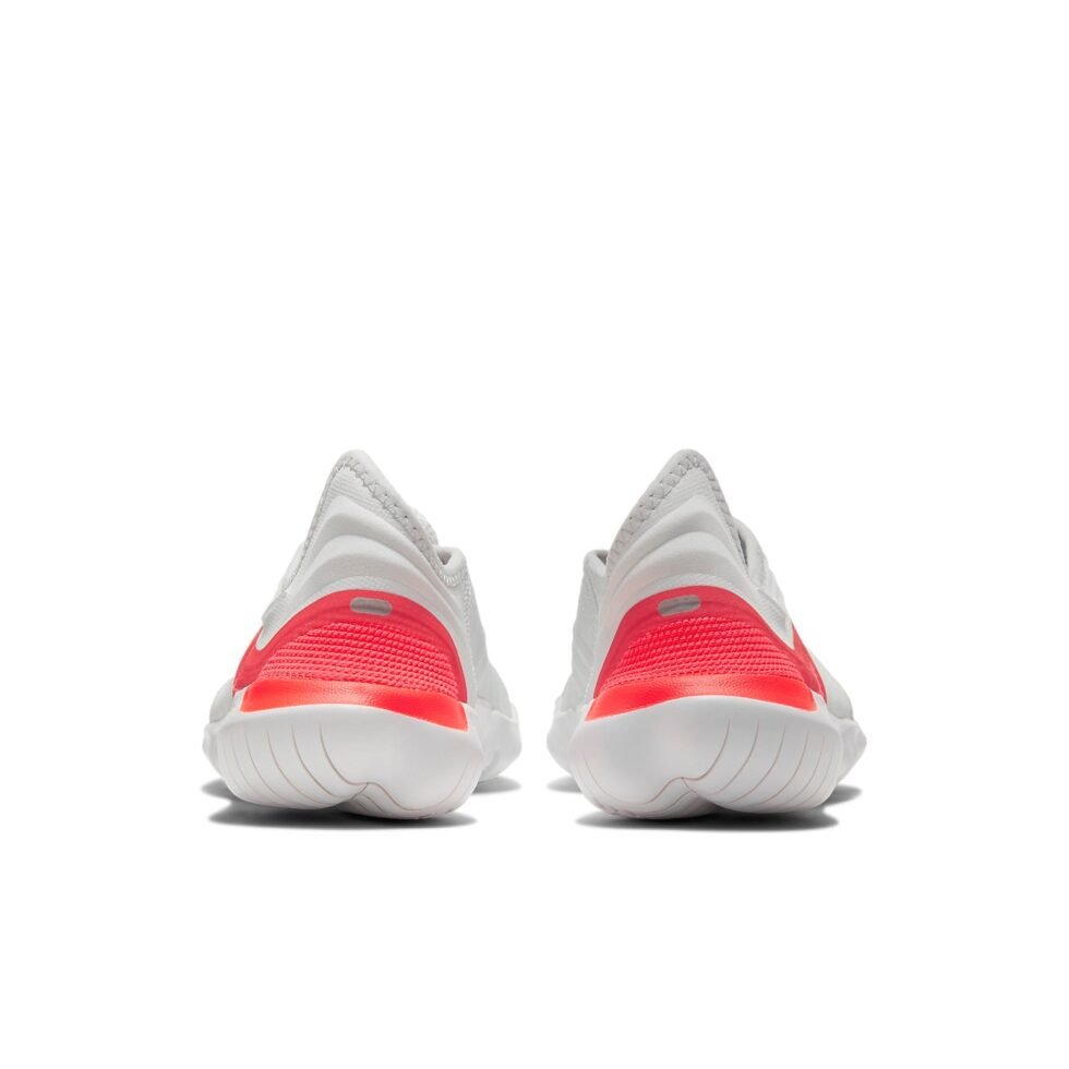 (WMNS) Nike Free RN Flyknit 3.0 'White Red' AQ5708-009 - Image 5