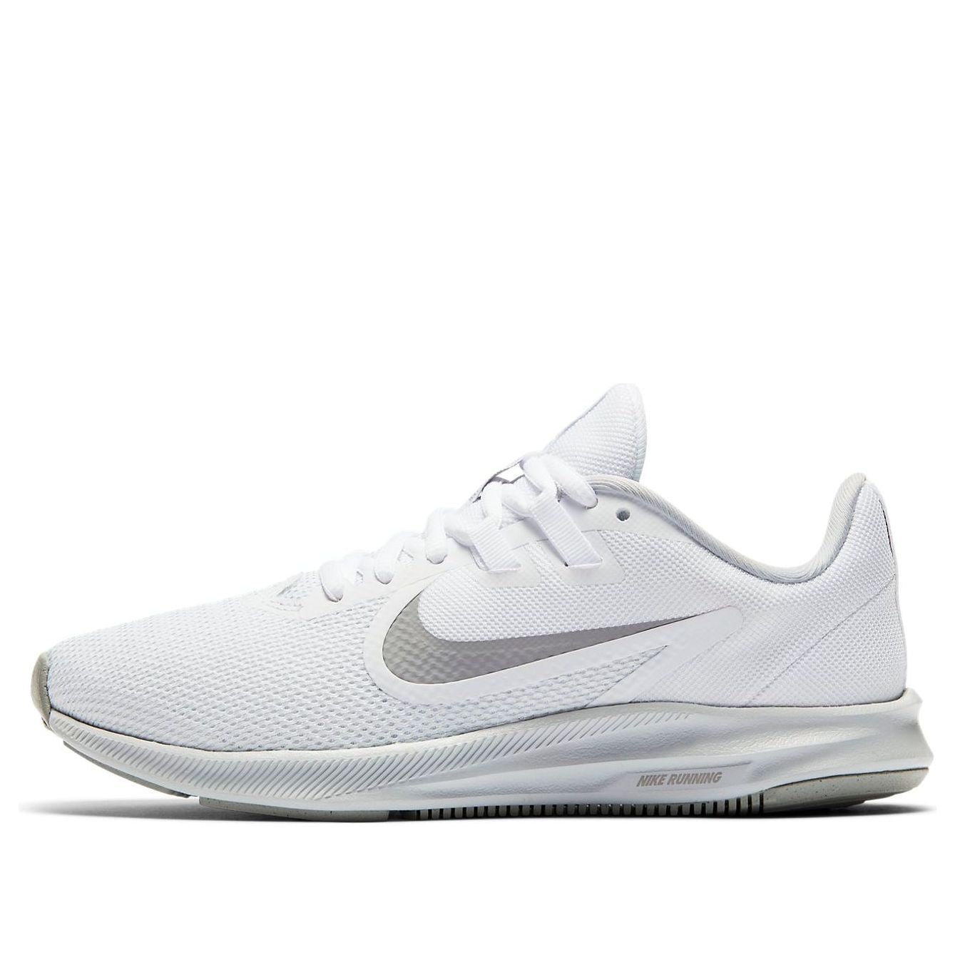 (WMNS) Nike Downshifter 9 Low Tops Knitted White AQ7486-100