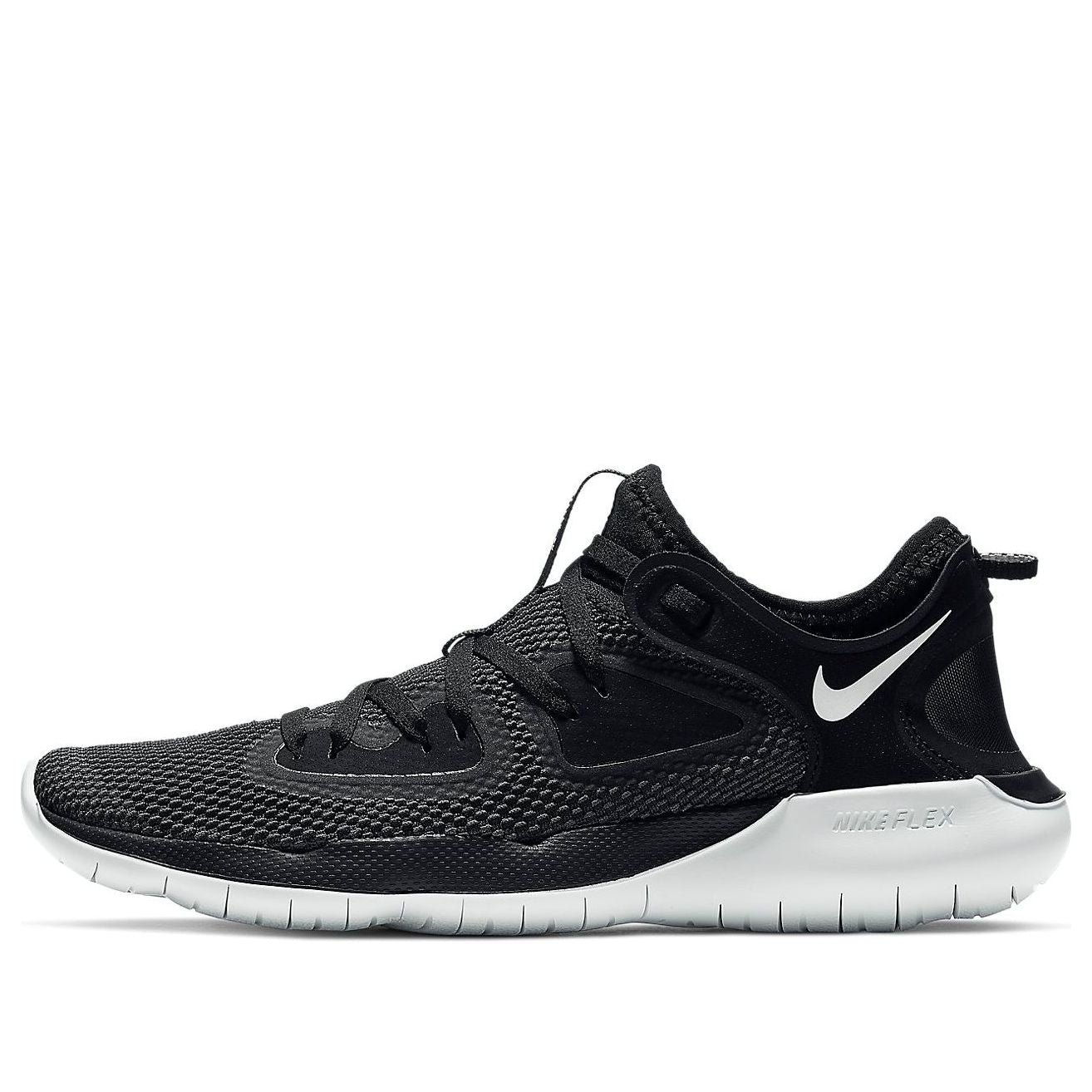 (WMNS) Nike Flex RN 2019 Black/White AQ7487-001