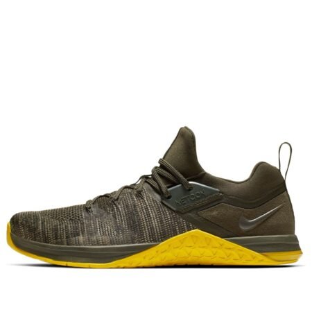 Nike Metcon Flyknit 3 'Sequoia Bright Citron' AQ8022-300