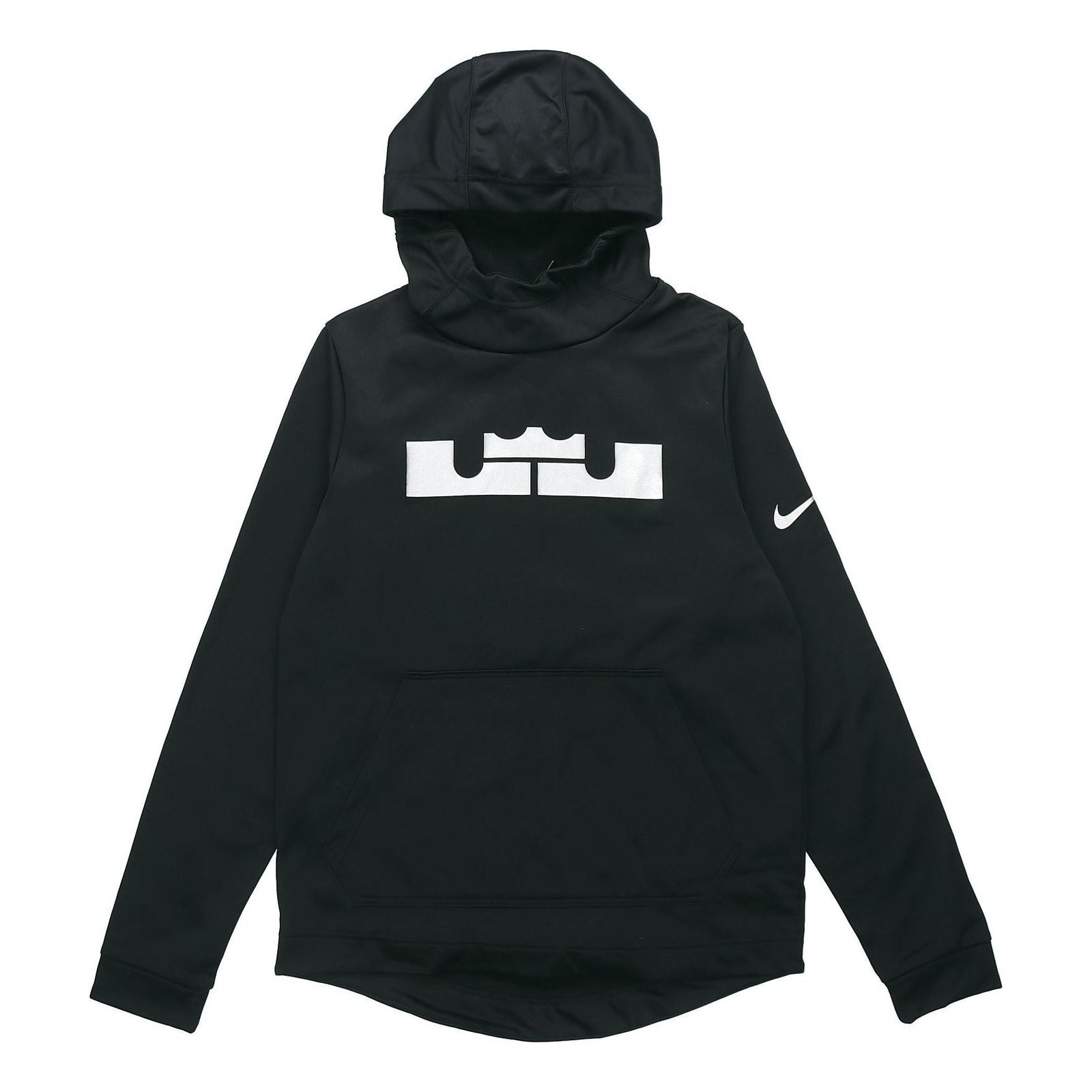 Nike LeBron James Basketball Fleece Lined hooded Pullover Sports Black AQ8318-010