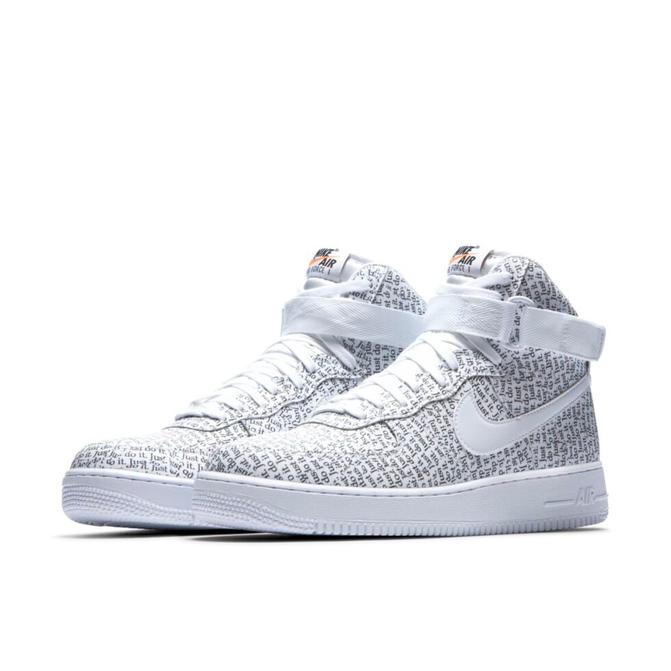 Nike Air Force 1 High '07 LV8 'Just Do It' AQ9648-100 - Image 3
