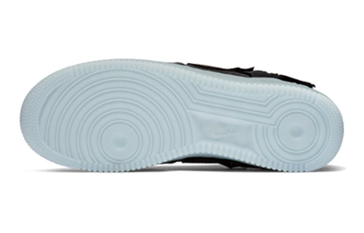 Nike Air Force 1 Mid Utility 'Black Half Blue' AQ9758-001 - Image 5