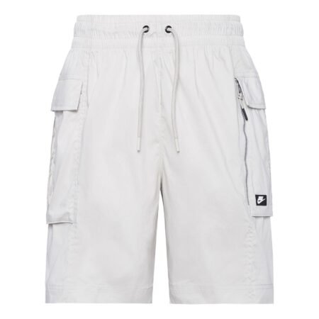 Nike Running Sports Big Pocket Cargo Shorts Creamy White AR2374-072