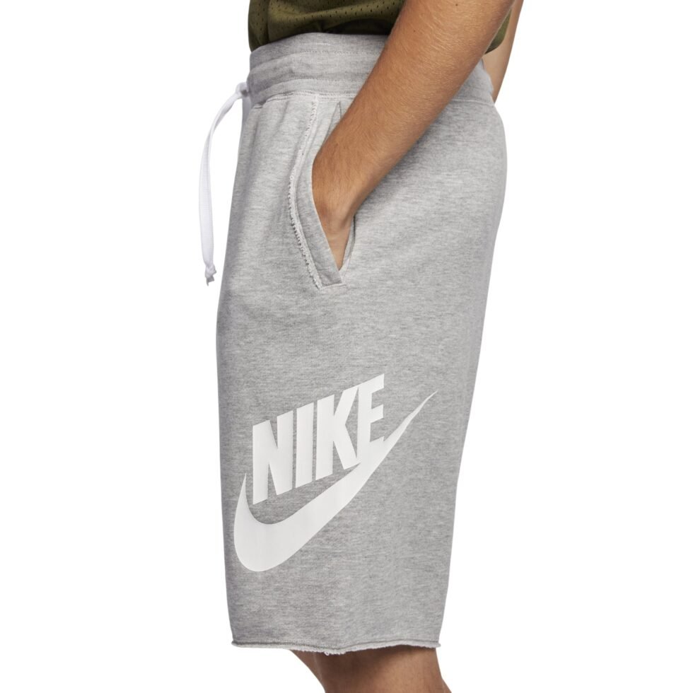 Nike Sportswear Loose Running Sports Shorts Gray AR2376-064 - Image 4