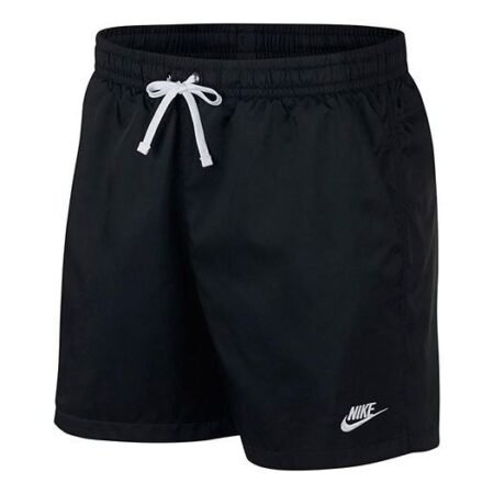 Nike Sportswear Lacing Running Training Sports Shorts Black AR2382-010
