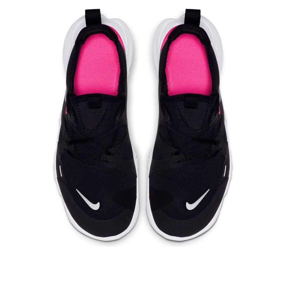 (GS) Nike Free RN 5.0 'Black Pink' AR4143-002 - Image 4