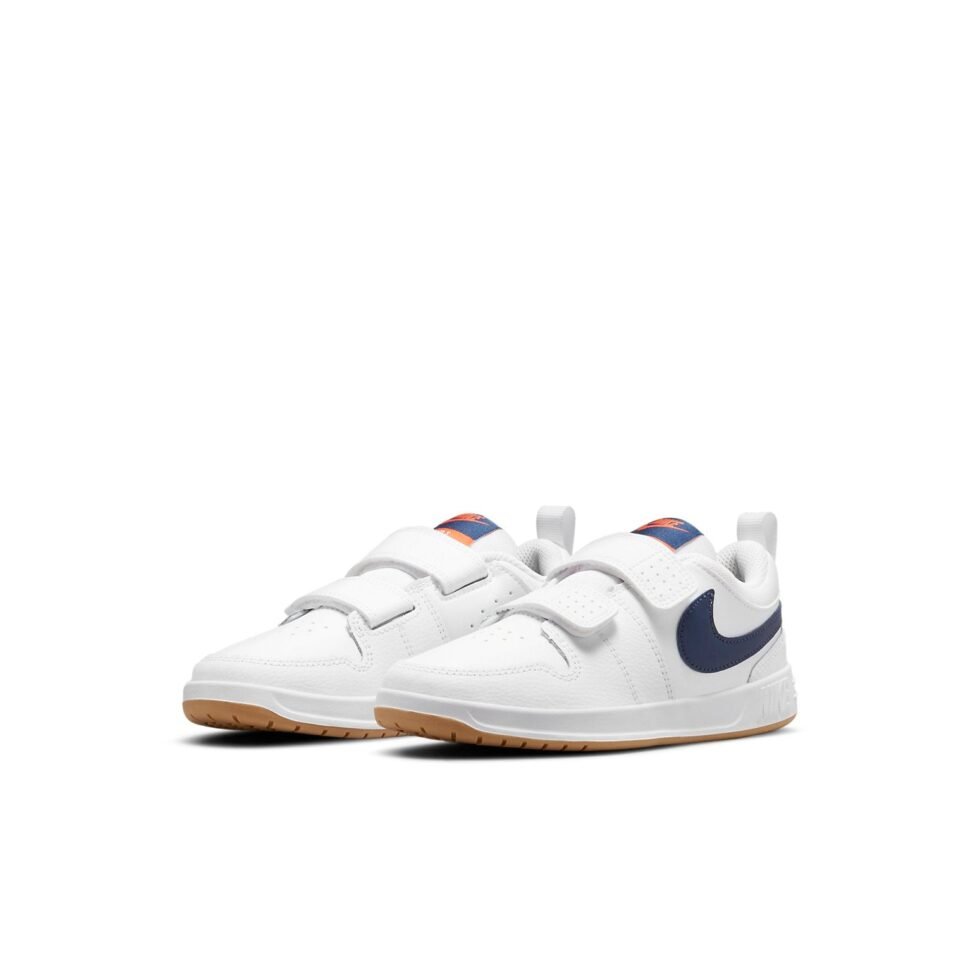 (PS) Nike Pico 5 Low Tops Casual Skateboarding Shoes White Blue AR4161-106 - Image 3