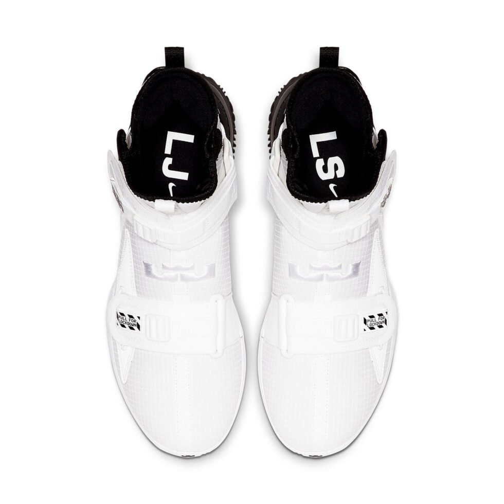 Nike LeBron Soldier 13 SFG 'White Black' AR4225-100 - Image 4
