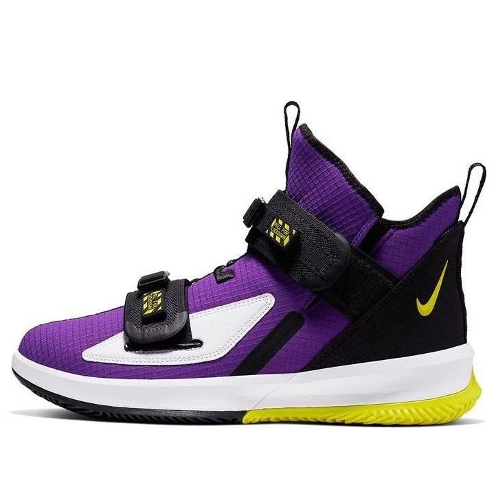 Nike LeBron Soldier 13 SFG 'Lakers Purple Gold' AR4225-500