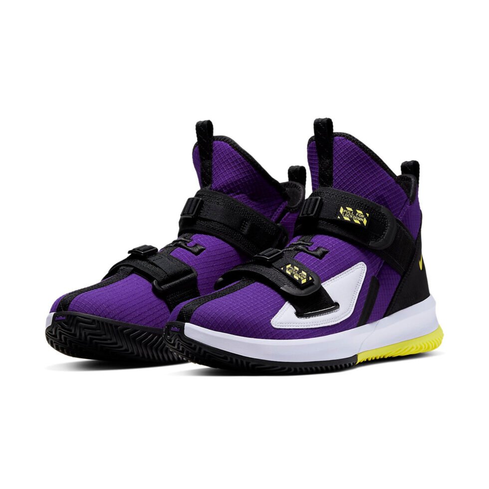 Nike LeBron Soldier 13 SFG EP 'Lakers' AR4228-500 - Image 3