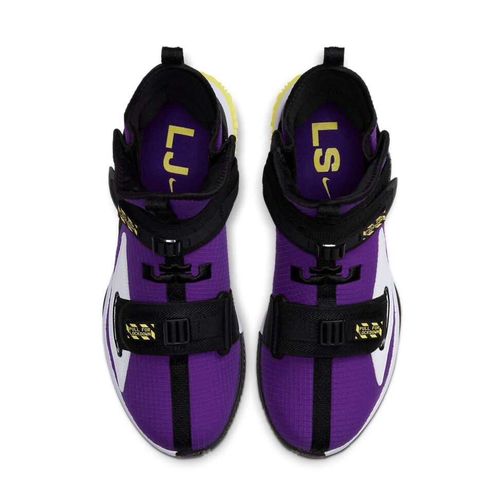 Nike LeBron Soldier 13 SFG EP 'Lakers' AR4228-500 - Image 4