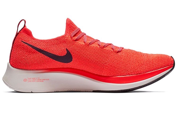 Nike Zoom Fly Flyknit 'Black Bright Crimson' AR4561-600 - Image 2