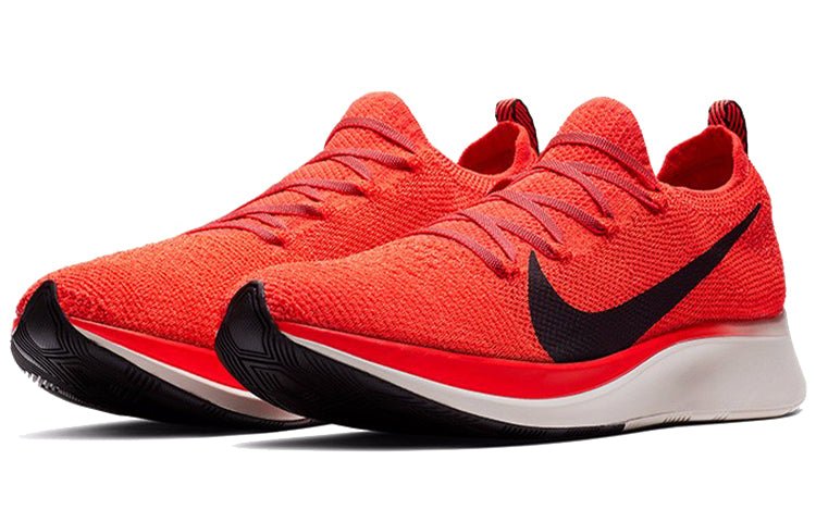 Nike Zoom Fly Flyknit 'Black Bright Crimson' AR4561-600 - Image 3