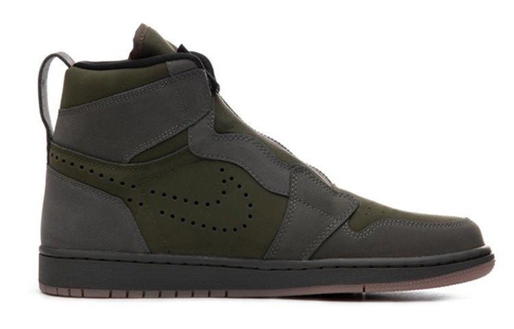 Air Jordan 1 High Zip 'Olive Canvas' AR4833-300 - Image 3