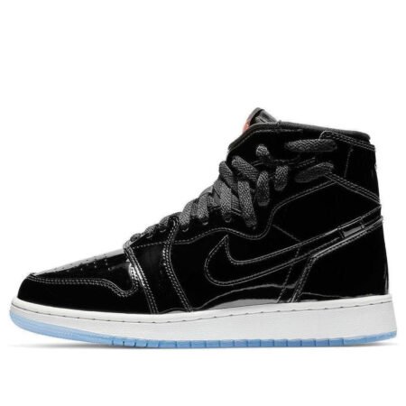 (WMNS) Air Jordan 1 Rebel XX 'Black Patent' AR5599-001