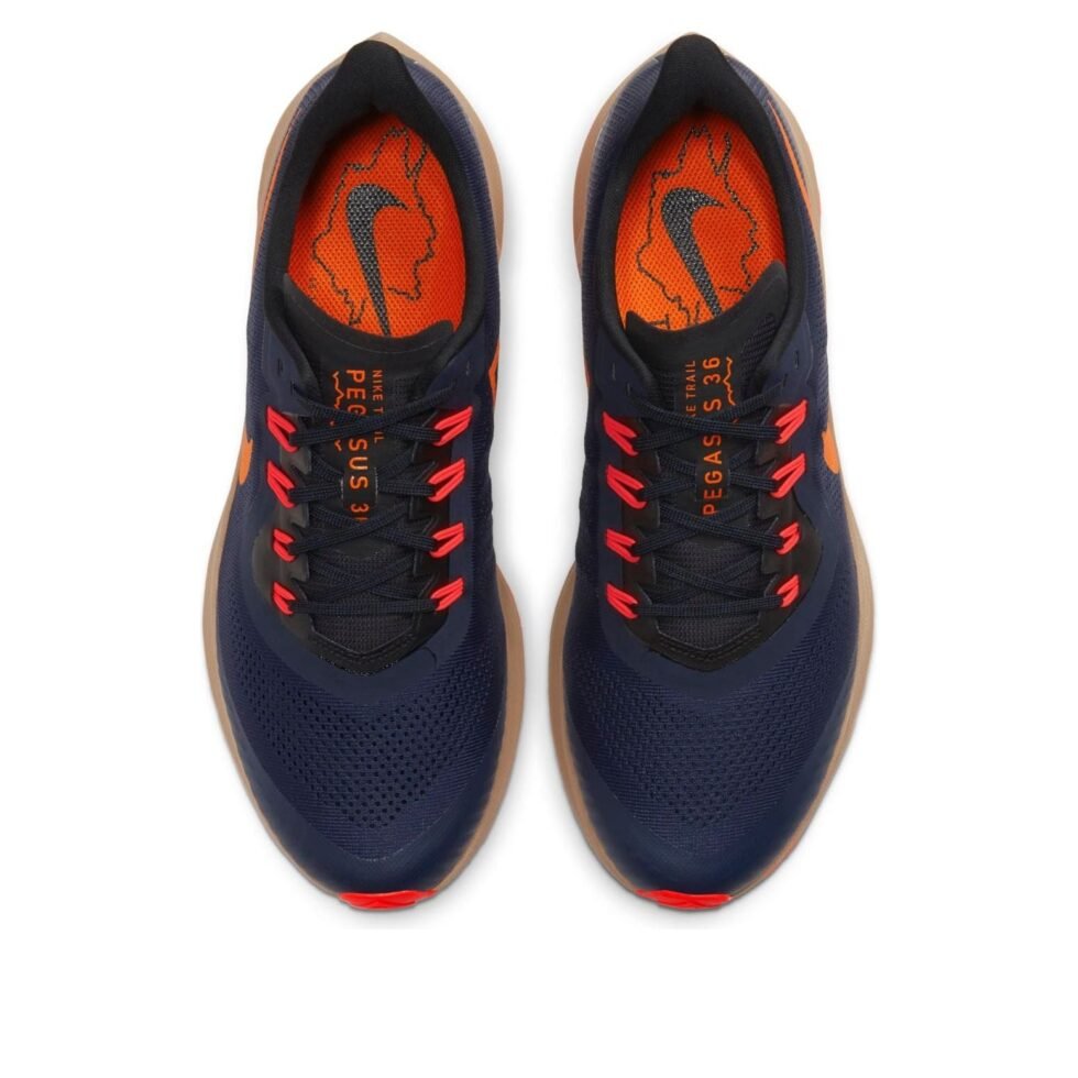 Nike Air Zoom Pegasus 36 Trail 'Obsidian Crimson' AR5677-403 - Image 4