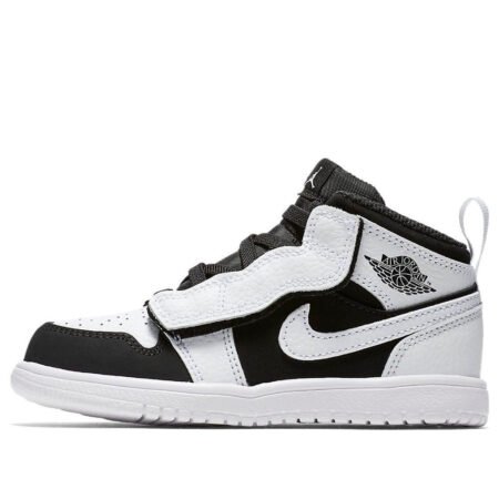 (PS) Air Jordan 1 Mid Alt 'White Black' AR6351-113