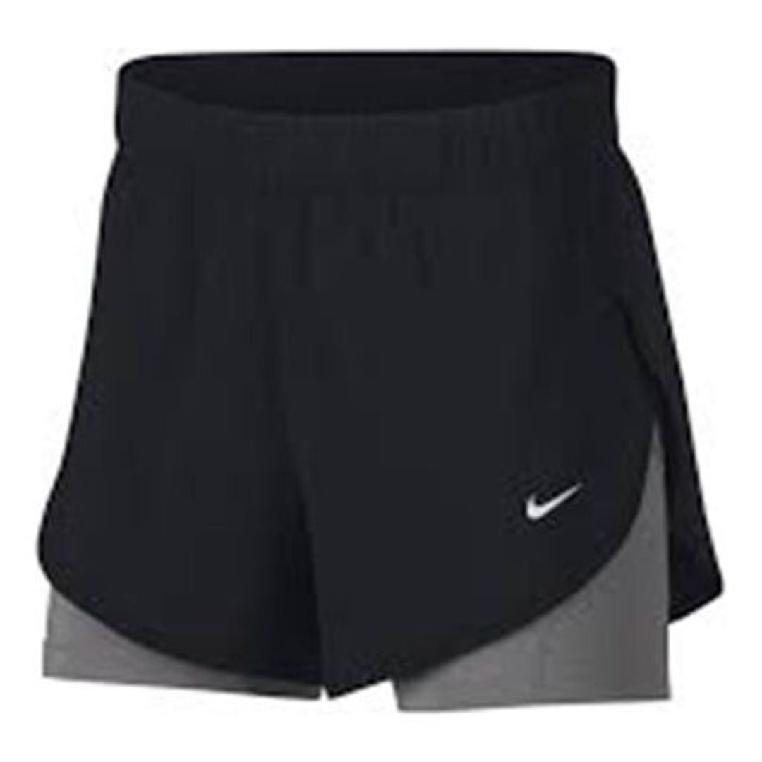 (WMNS) Nike Flex 2-in-1 Woven Shorts 'Black Grey' AR6354-013
