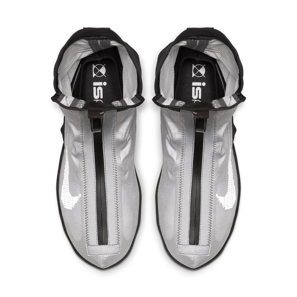 Nike Air VaporMax Flyknit Gator ISPA 'Silver' AR8557-001 - Image 4