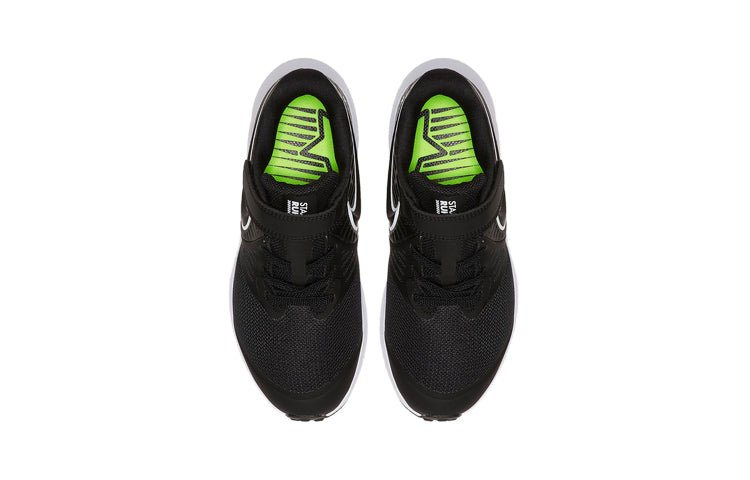 (PS) Nike Star Runner  2 Velcro 'Black' AT1801-001 - Image 3