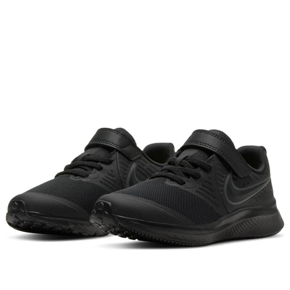 (PS) Nike Star Runner 2 'Triple Black' AT1801-003 - Image 3