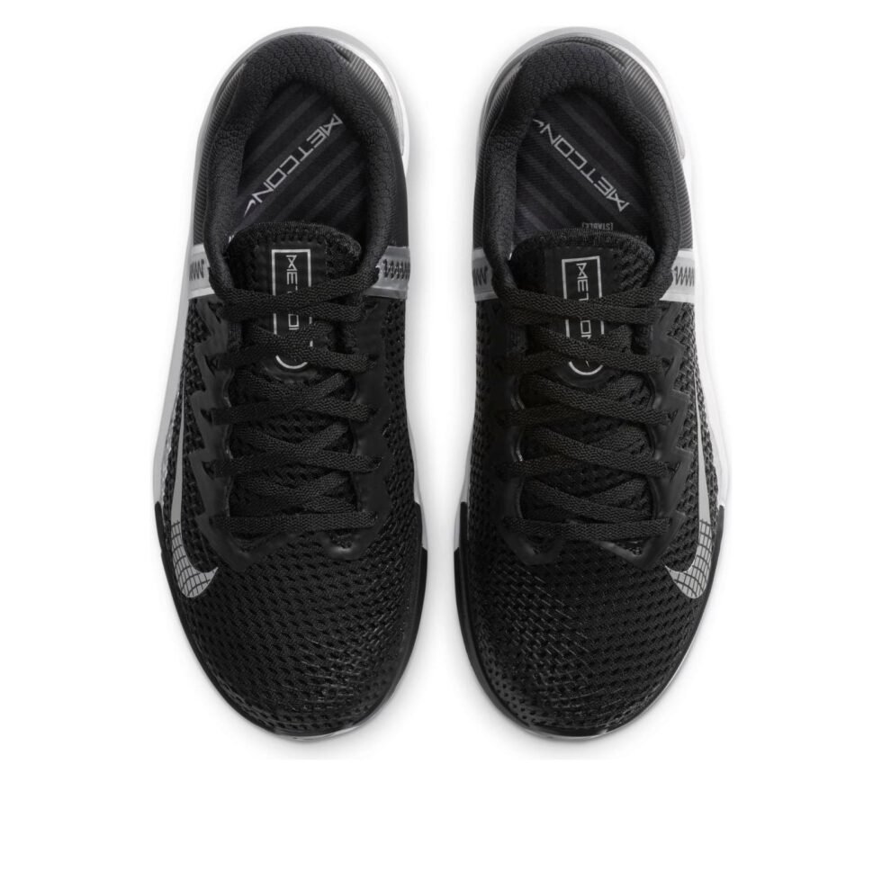 (WMNS) Nike Metcon 6 'Black Metallic Silver' AT3160-010 - Image 4