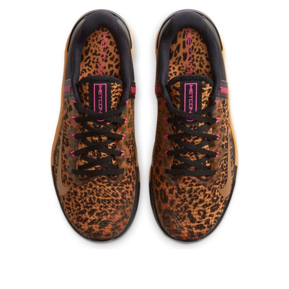 (WMNS) Nike Metcon 6 'Cheetah Print' AT3160-096 - Image 4