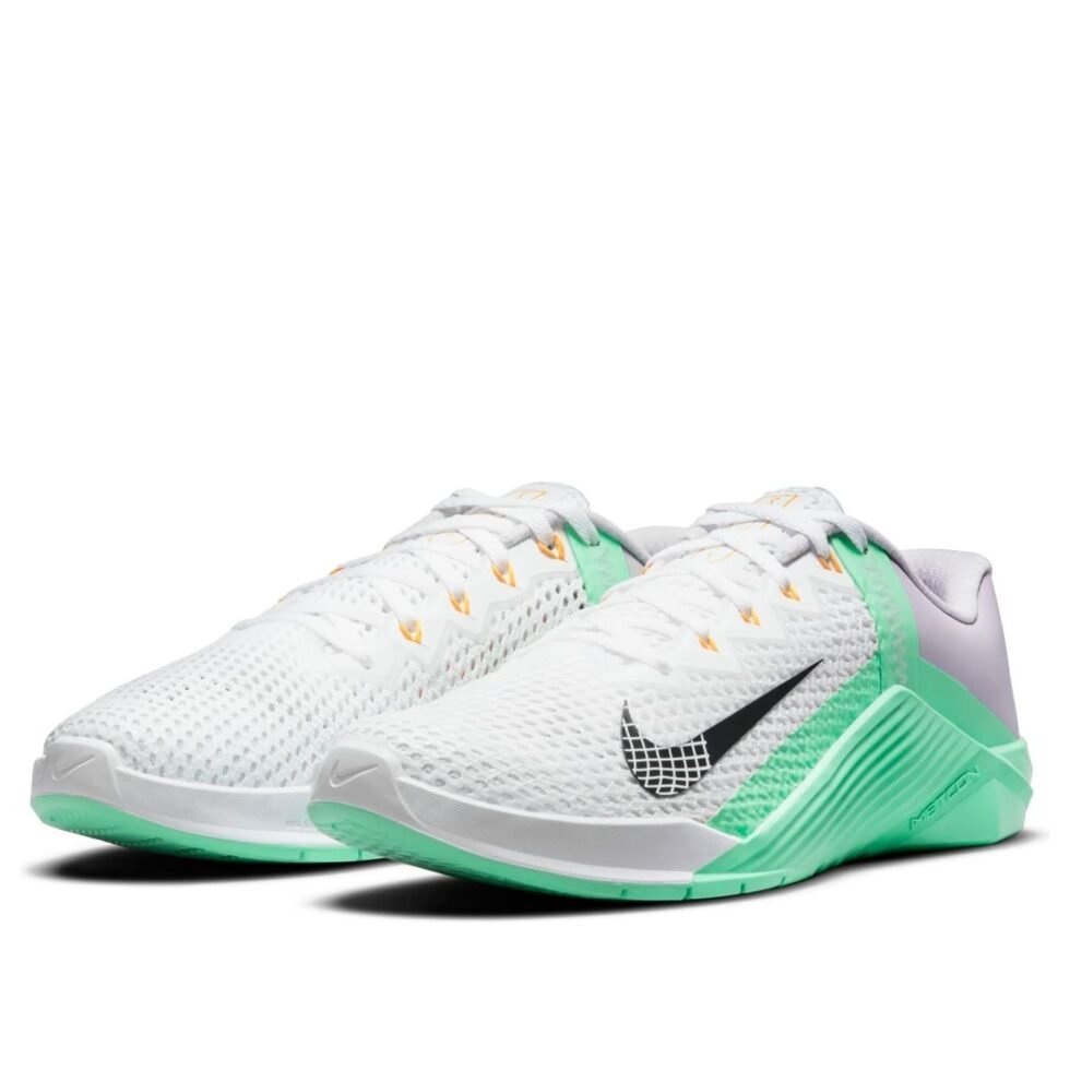 (WMNS) Nike Metcon 6 'White Infinite Lilac Green' AT3160-135 - Image 3