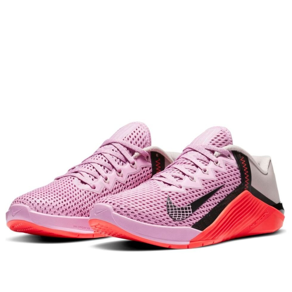 (WMNS) Nike Metcon 6 'Beyond Pink Flash Crimson' AT3160-660 - Image 3