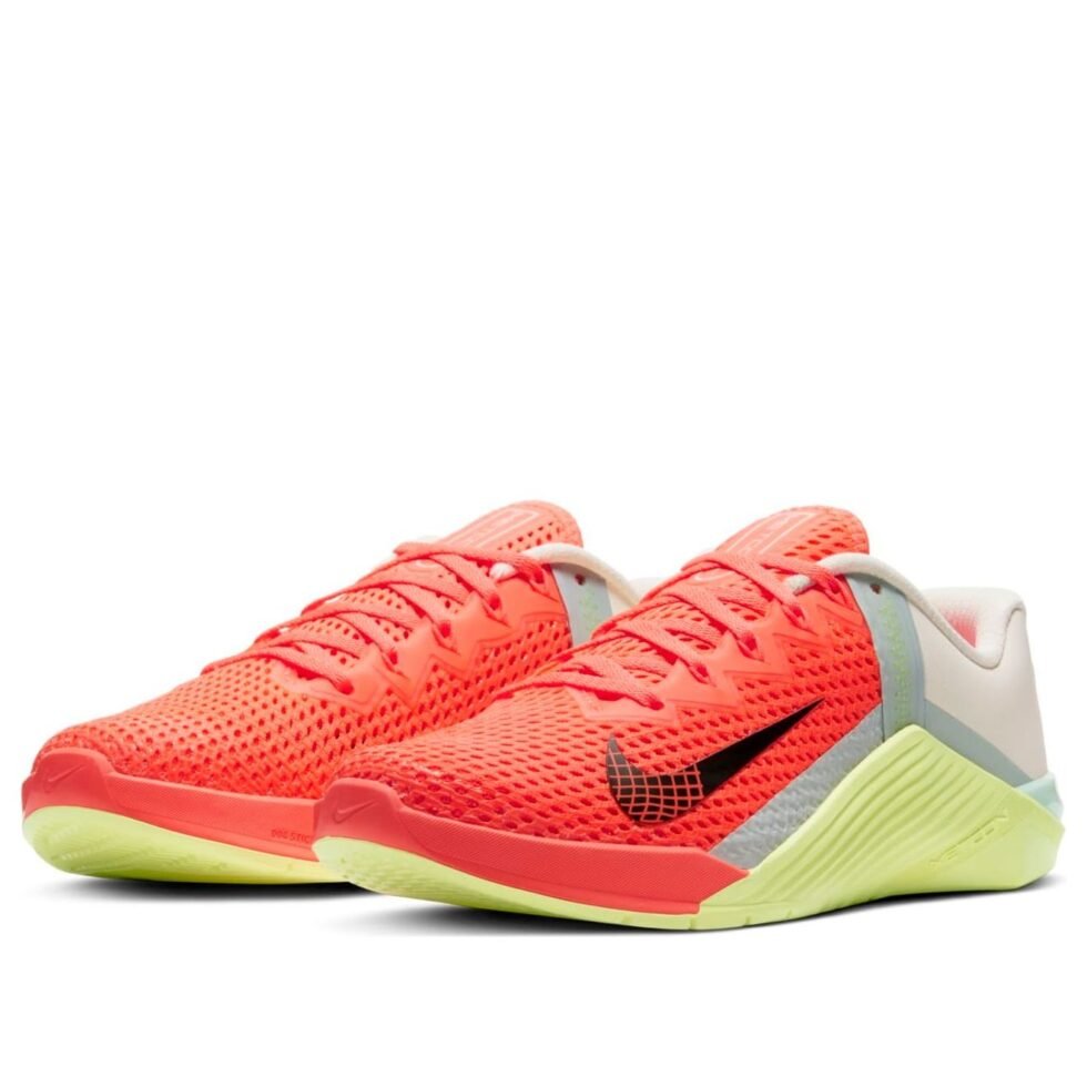 (WMNS) Nike Metcon 6 'Bright Mango Light Zitron' AT3160-800 - Image 3