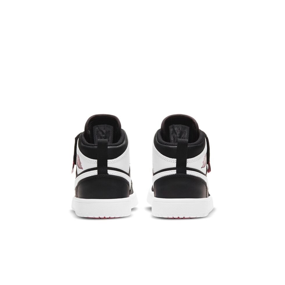 (PS) Air Jordan 1 Mid ALT 'Black White Arctic Punch' AT4612-061 - Image 5