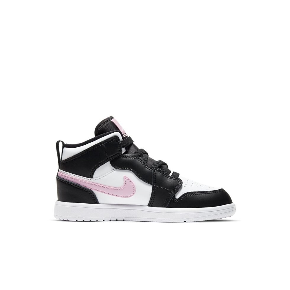 (PS) Air Jordan 1 Mid ALT 'White Light Arctic Pink' AT4612-103 - Image 2