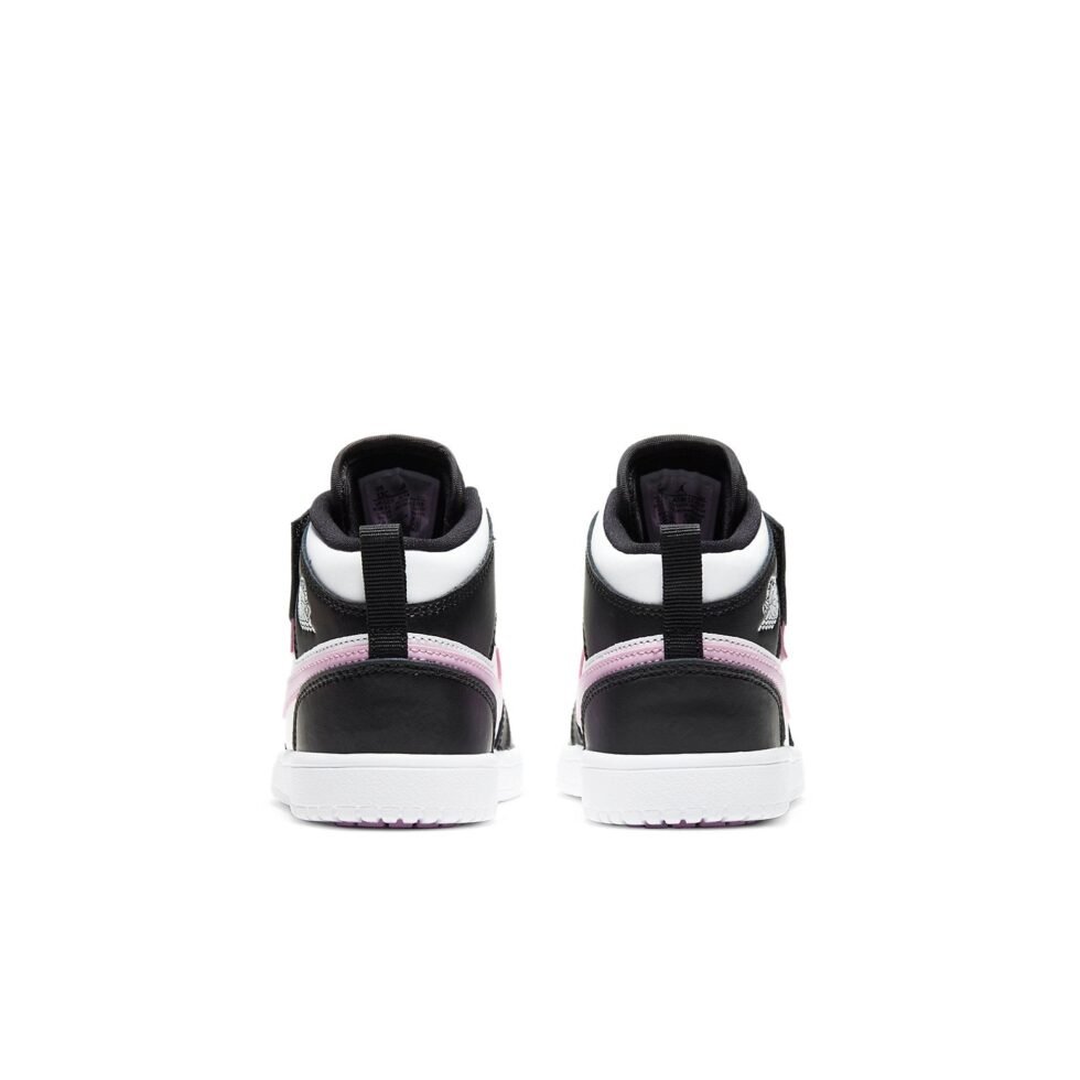 (PS) Air Jordan 1 Mid ALT 'White Light Arctic Pink' AT4612-103 - Image 5