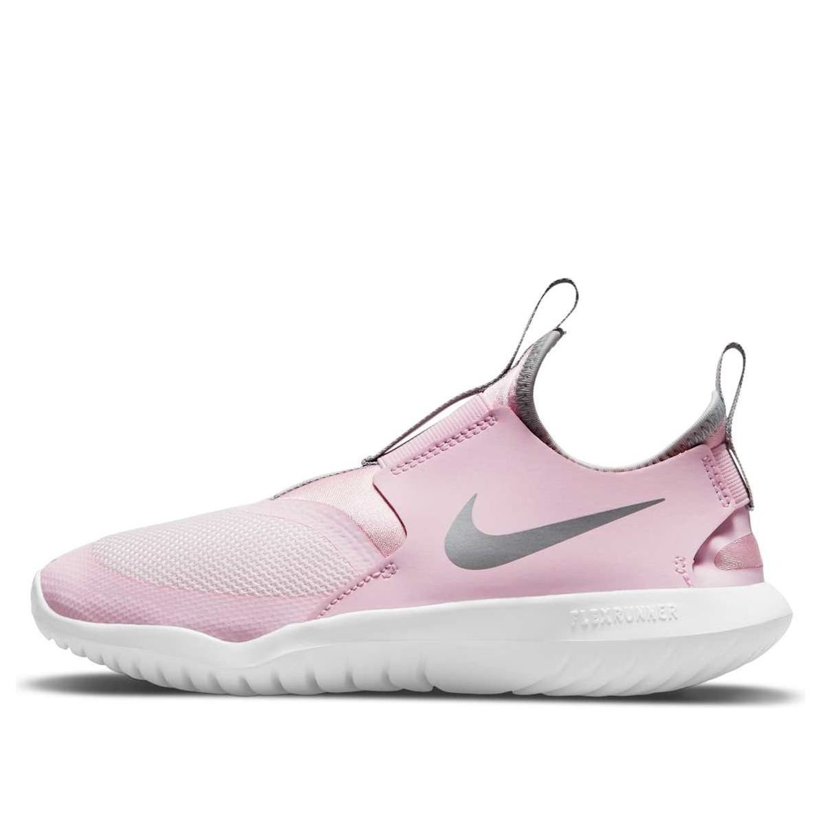 (GS) Nike Flex Runner 'Pink Foam Metallic Silver' AT4662-609