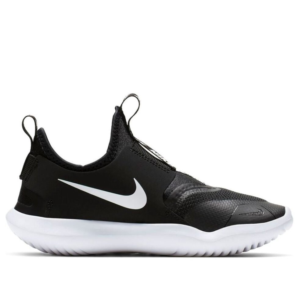 (PS) Nike Flex Runner 'Black' AT4663-001 - Image 2