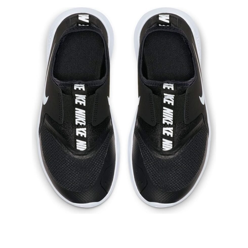 (PS) Nike Flex Runner 'Black' AT4663-001 - Image 3