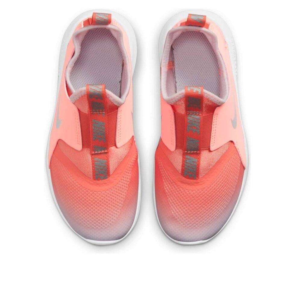 (PS) Nike Flex Runner 'Crimson Bliss Metallic Platinum' AT4663-608 - Image 4