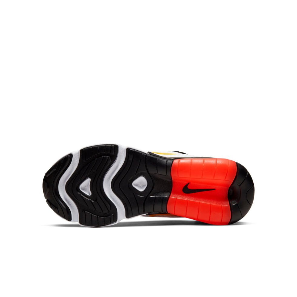 (GS) Nike Air Max 200 'Black Bright Crimson' AT5627-005 - Image 6