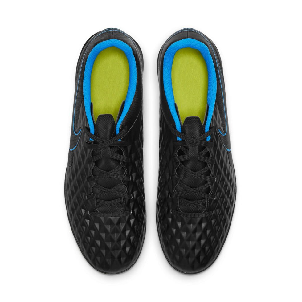 Nike Legend 8 Club TF Turf 'Black Light Blue' AT6109-090 - Image 4