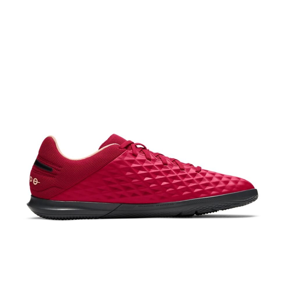 Nike Tiempo Legend 8 Club IC Indoor Court 'Red Black' AT6110-608 - Image 2