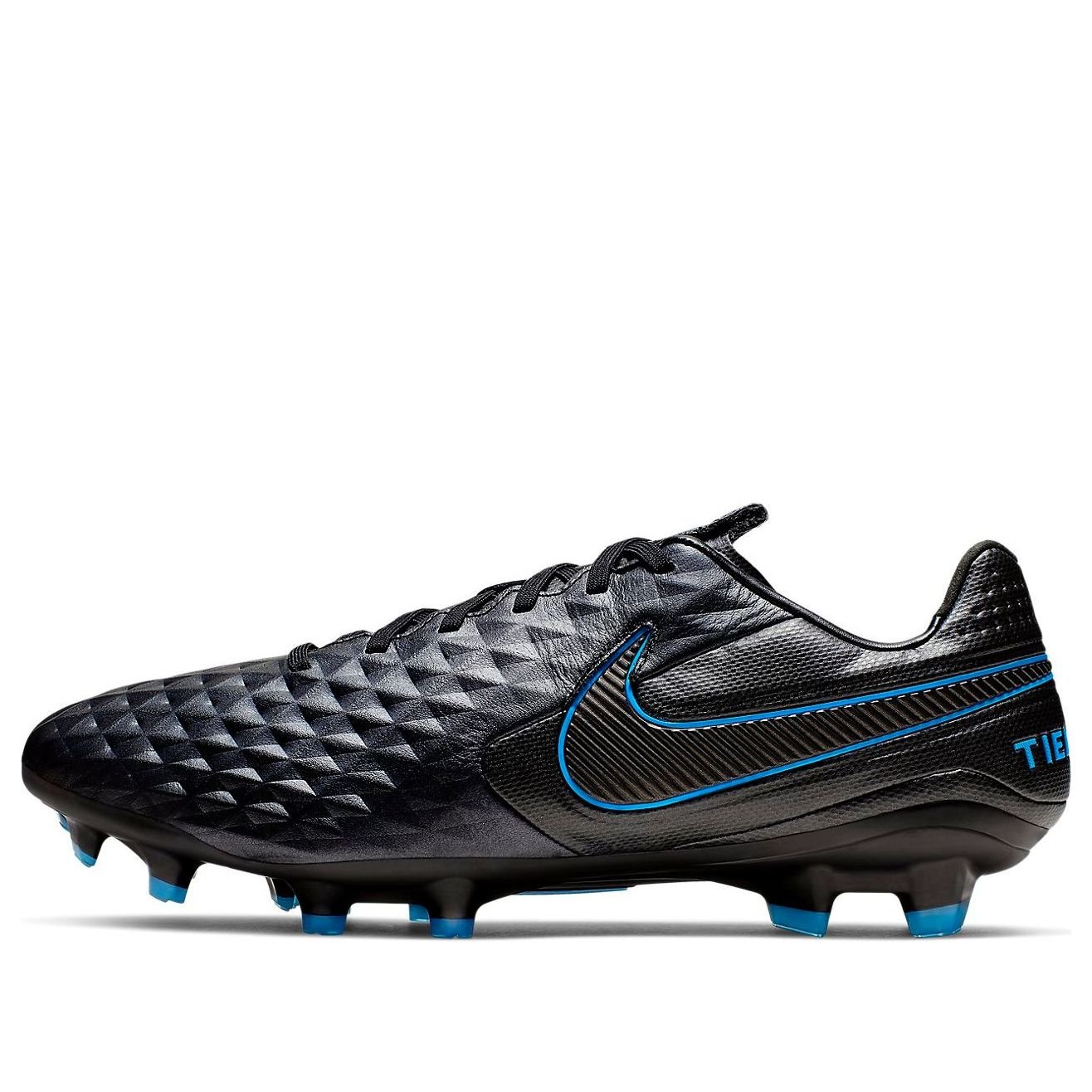 Nike Tiempo Legend 8 Pro FG 'Black Blue Hero' AT6133-004