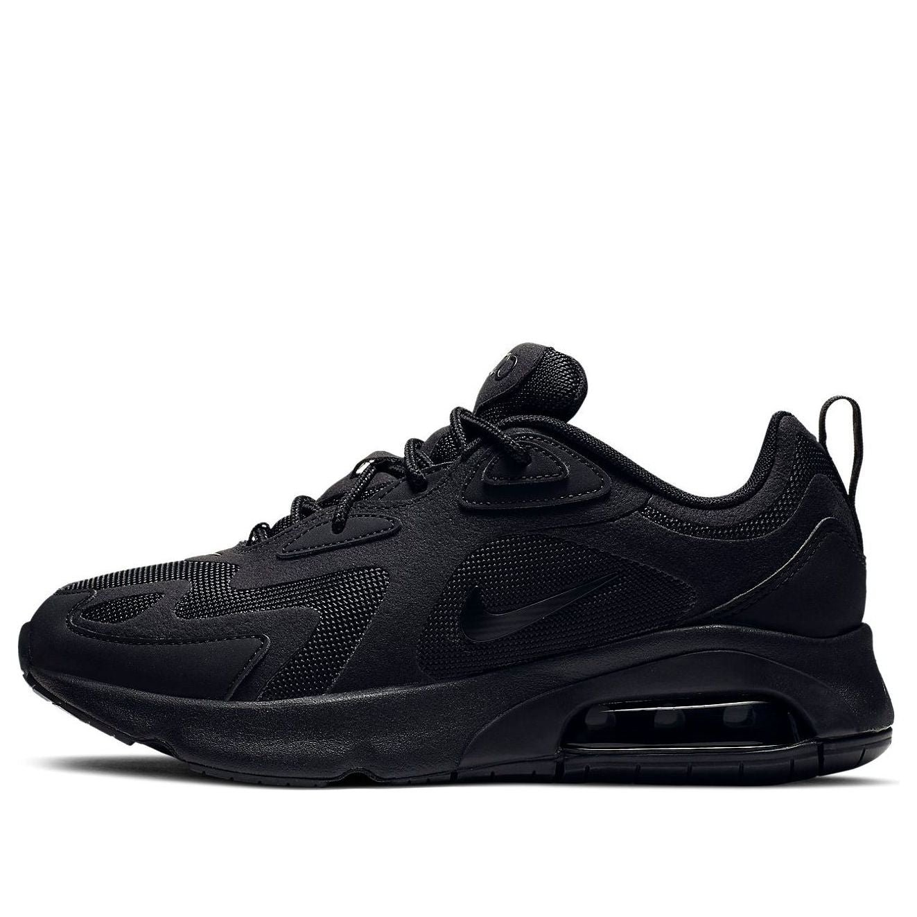 (WMNS) Nike Air Max 200 'Triple Black' AT6175-003