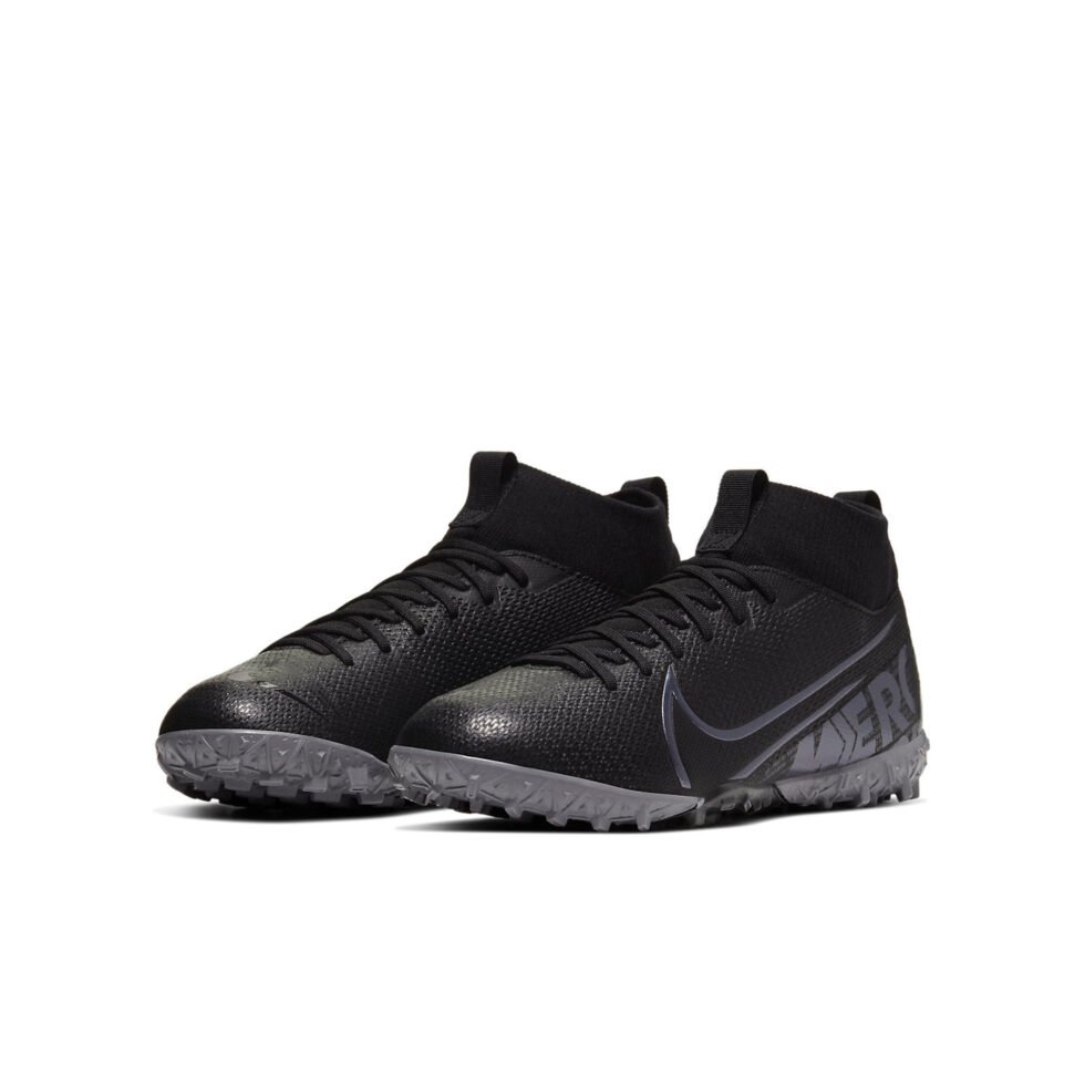 (GS) Nike Mercurial Superfly 7 Academy TF 'Black Grey' AT8143-001 - Image 3