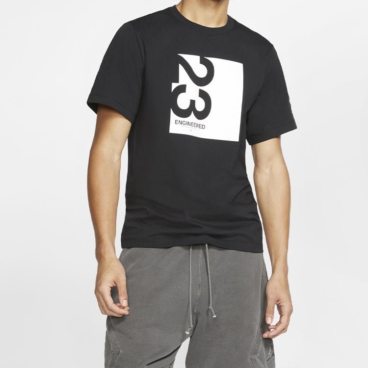Air Jordan 23 Engineered Sports short sleeve Men Black AT8818-010 - Image 3